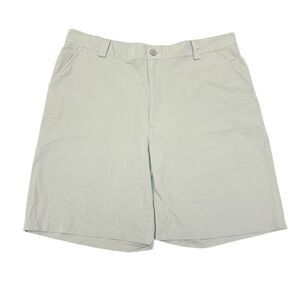 Under Armour UA Beige Tan Bent Grass Golf Shorts Men 38R 1201015‎ Stretch
